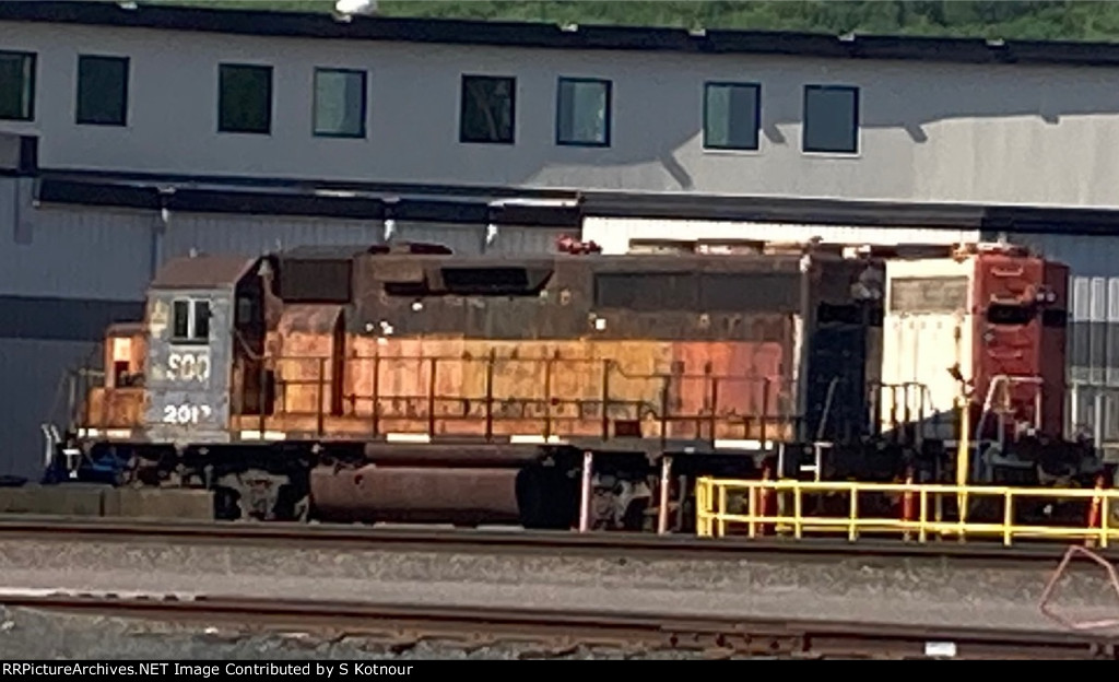 Last Milwaukee Road and Soo Line GP40s - St Paul MN yards 2024